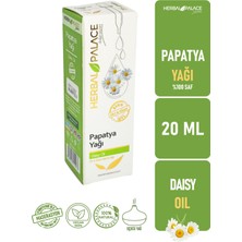 Herbal Palace Papatya Yağı Uçucu 20 ml & %100 Saf ve Doğal (Daisy Oil)