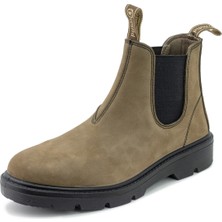 Erkek  9080 Natural World  Bota Chelsea Nobuck Elastıcos