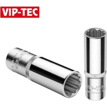 VIP-TEC 1/4 On İki Köşe Yıldız Derin Lokma 11 mm