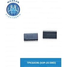 TPIC6A596 (Sop-24-Smd) Orijinal Oto Beyin Tamir Entegreleri Merkan Elektronik