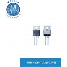 FB38N20D (TO-220-ZİP-3) Orijinal Oto Beyin Tamir Entegreleri Merkan Elektronik