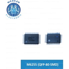 M6255 (Qfp-80-Smd) Orijinal Oto Beyin Tamir Entegreleri Merkan Elektronik