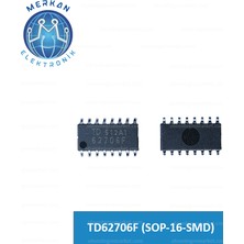 TD62706F (SOP-16-SMD) Orijinal Oto Beyin Tamir Entegreleri Merkan Elektronik