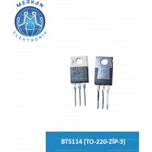 BTS114 (TO-220-ZİP-3) Orijinal Oto Beyin Tamir Entegreleri Merkan Elektronik