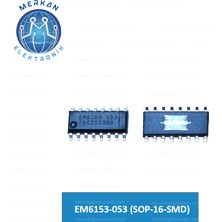 EM6153-053 (Sop-16-Smd) Orijinal Oto Beyin Tamir Entegreleri Merkan Elektronik