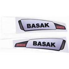 Peren Traktör Başak 2090 S Kaporta Yazı Etiketi Sağ-Sol Yapışkanlı