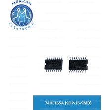 74HC165A (Sop-16-Smd) Orijinal Oto Beyin Tamir Entegreleri Merkan Elektronik