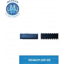 M54667P (Dip-20) Orijinal Oto Beyin Tamir Entegreleri Merkan Elektronik