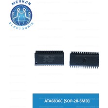 ATA6836C (Sop-28-Smd) Orijinal Oto Beyin Tamir Entegreleri Merkan Elektronik