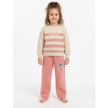 Butik Kız Çocuk %100 Pamuklu Alt - Üst 2'li Takım