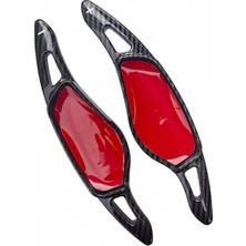 Bmw G20 G22 G30 F40 G01 G02 G05 F1 Direksiyon Kulakçık Siyah Karbon Renk