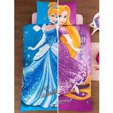Özdilek Rapunzel Cindirella Lisanslı Çift Taraflı Nevresim Takımı 9807