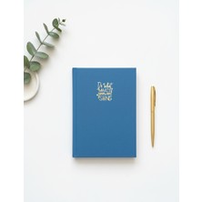 Adalinhome Lizy Süet Dokulu Çizgili Defter – Günlük ve Not Defteri / 14X20 Cm/ 168 Yaprak