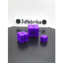 Mor Normal – Midi – Mini Sonsuz Küp 3’lü Paket Seti