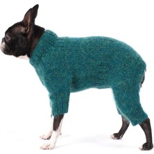 FOURAMOUR Çam Yeşili El Yapımı Tulumu Slim Fit