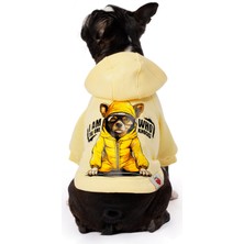 FOURAMOUR Açık Sarı Köpek Hoodie “Breaking Bad”