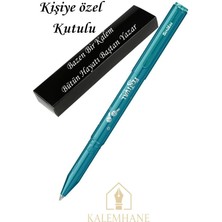 Kalemhane Scrikss Petrol Yeşili Festival Roller Kalem - Dış Renk Ile Yazı Rengi Aynıdır