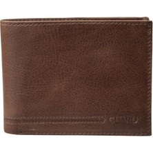 Guard Crazy Kahve Bozuk Para Bölmeli Deri Erkek Cüzdanı
