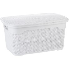 Klassy Damla Çok Amaçlı Plastik Sandık Sepet – 30 Lt