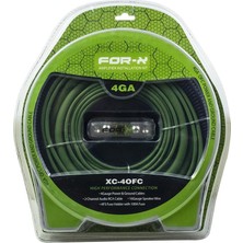 For-X Xc-4 Ofc Profesyonel Seri Kalın Oto Amfi Kablo Seti