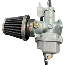 MOTORKİT MK Cg Shengwey 200 cc Karbüratör PZ30 + 42 mm Açık Hava Filtresi Set Cg - Kuba Çita - Falcon - Motorkit Mk