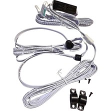 Powerr Led Aydınlatma 12V - 24V 5A Dolap Çift Kapı Kontrol Sensörü Şerit LED Anahtarı Açma Kapama