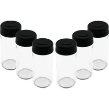 Timion 6 Pcs Cam - 225ML Baharatlık - Tuzluk Plastik Kapak (5148)