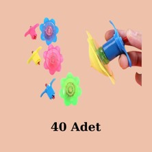 Nostaljik Lezzetler Kurmalı Topaç Çiçek Model (40 Adet)