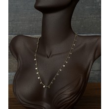 Toz Vintage Dust Mini Disk Detaylı Vintage Retro Kolye