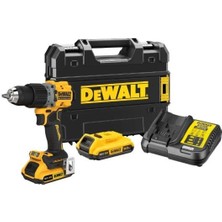 Dewalt DCD805D2T 18V 2.0AH Li-Ion Kömürsüz Çift Akülü Darbeli Matkap