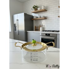 Miss Betty Mon Amour Cam Tencere 2,5 Lt