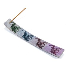 Arthurs Obsidian Taşı Fil Tasarımlı Kayık Tütsülük