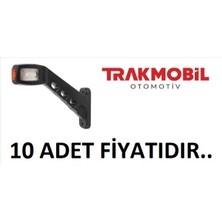  3 yönlü boynuz lamba uzun (10 adet)