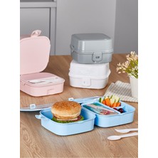 Eynel Bölmeli Beslenme Kutusu, Çocuk Kahvaltı Saklama Kabı, Öğrenci Okul Piknik Kamp Yemek Koyma Çantası