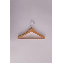 Modern Raf Ahşap Çocuk Elbise Askısı 5'li Paket