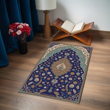 TURKISHRUG KINGDOM Dökülmez Overloklu Dijital Baskı Isimli Seccade