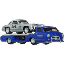Hot Wheels Team Transport Mercedes Benz 300 Sl 55 Blaues Wund HRV48