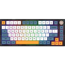 Aqırys Libertas %75 Haimu x Aqırys Super Silent Switch Rgb Hotswap Kablosuz Ingilizce Mekanik Gaming Klavye