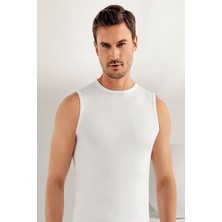 Şahinler Erkek Kapalı Yaka Sıfır Kol 6 Adet Ribana Atlet 023-024