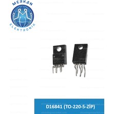 D16841 (TO-220-5-ZİP) Orijinal Oto Beyin Tamir Entegreleri Merkan Elektronik