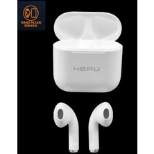 Hepu HP-629 Bluetooth Kablosuz Kulaklık – Şarj Kutulu, Dokunmatik Kontrol, Ios & Android Uyumlu
