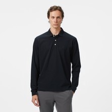 Nautica Erkek Siyah Classic Fit Uzun Kollu Polo.0tb