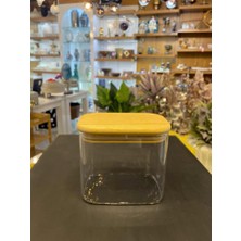 Mien Dikdörtgen Cam Kavanoz 650ML