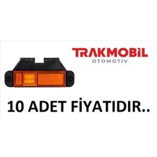  dorse ışaret lamba 4 ledli braketli (krone) (10 adet) sarı