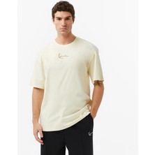 Karl Kani Signature Erkek Bej T-Shirt.bge