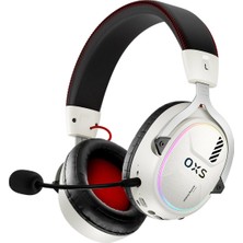 Oxs Storm G2 Beyaz Rgb Ps5 Uyumlu 7.1 Virtual Surround Kablosuz Gaming Kulaklık