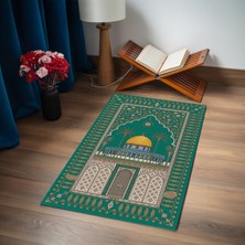 TURKISHRUG KINGDOM Kaymaz Tabanlı Anti Bakteriyel Isim Yazılı Seccade