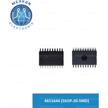 4651644 (Ssop-20-Smd) Orijinal Oto Beyin Tamir Entegreleri Merkan Elektronik