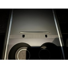 El Tasarım Tesla Model Y Uyumlu Ara Konsol Kablo Tutucu