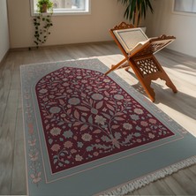 TURKISHRUG KINGDOM Yumuşak Çok Renkli Tabanlı Isimli Dijital Baskı Seccade